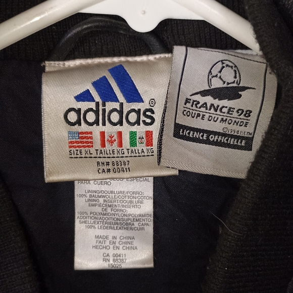 Adidas Leather jacket - Picture 4 of 5